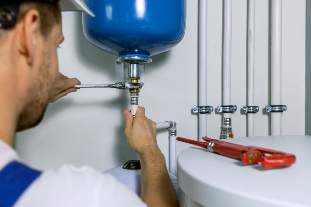 Residential plumbing service